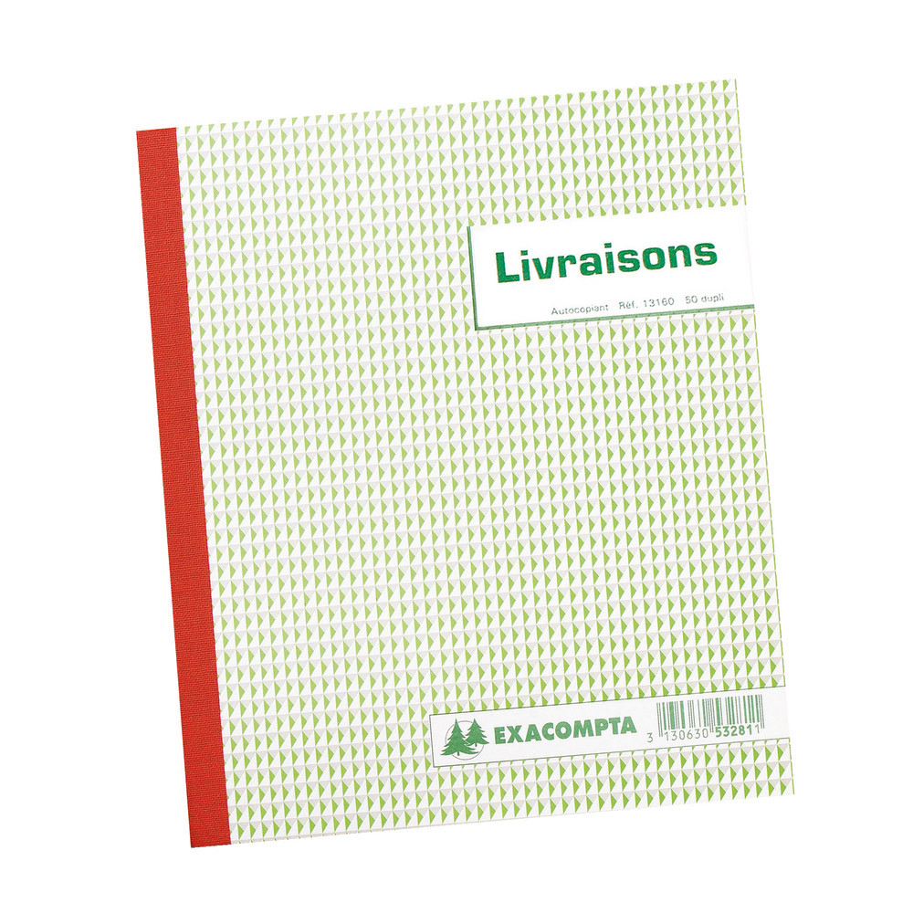 5 manifolds autocopiants pré-imprimés livraisons tripli 21 x 18 Exacompta, le lot