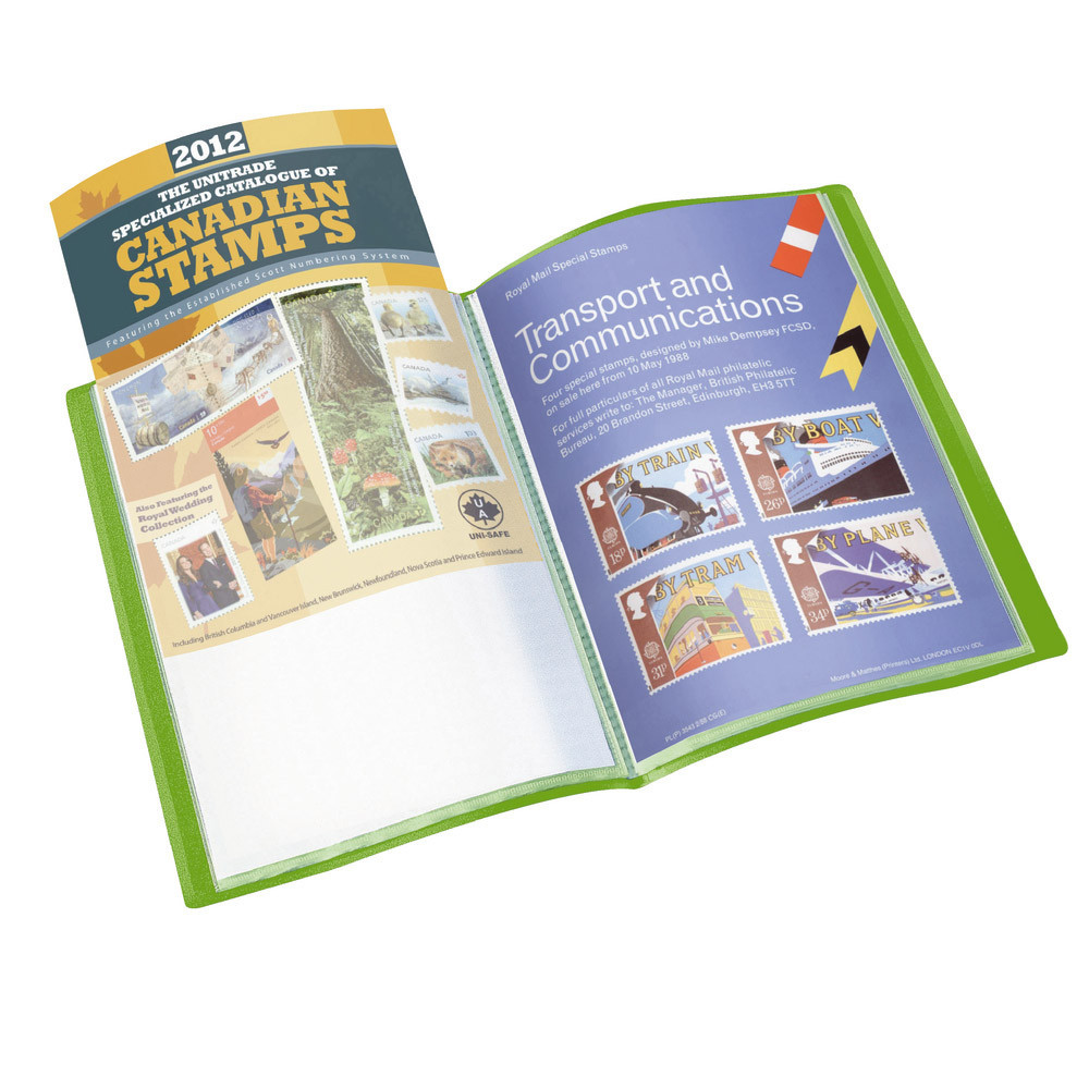 2 protège documents 20 pochettes 1er prix coloris vert