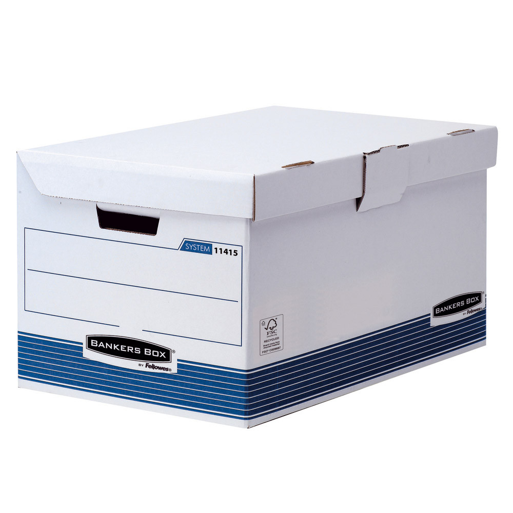 10 caisses archives automatiques Fellowes