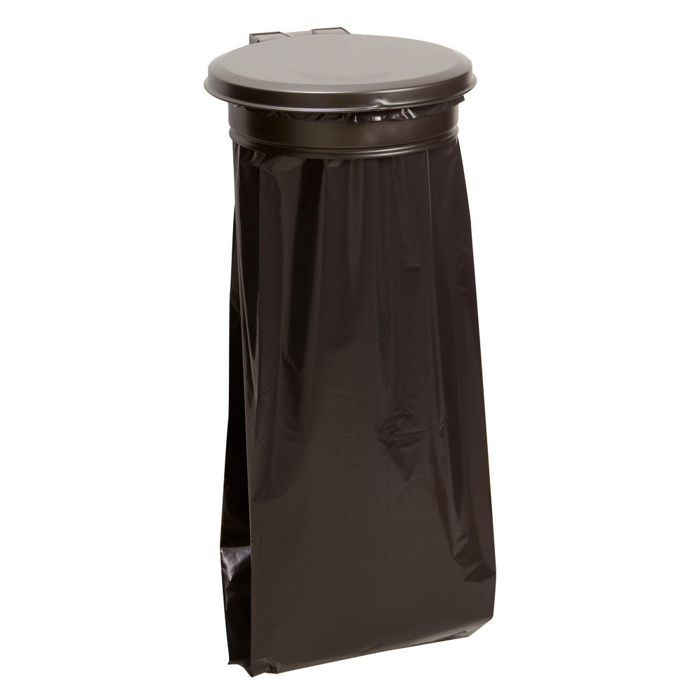 Support sac mural Rossignol 110 L coloris gris anthracite avec couvercle