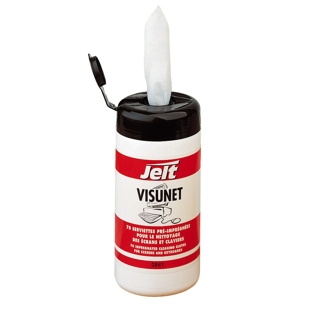 70 lingettes nettoyantes Visunet