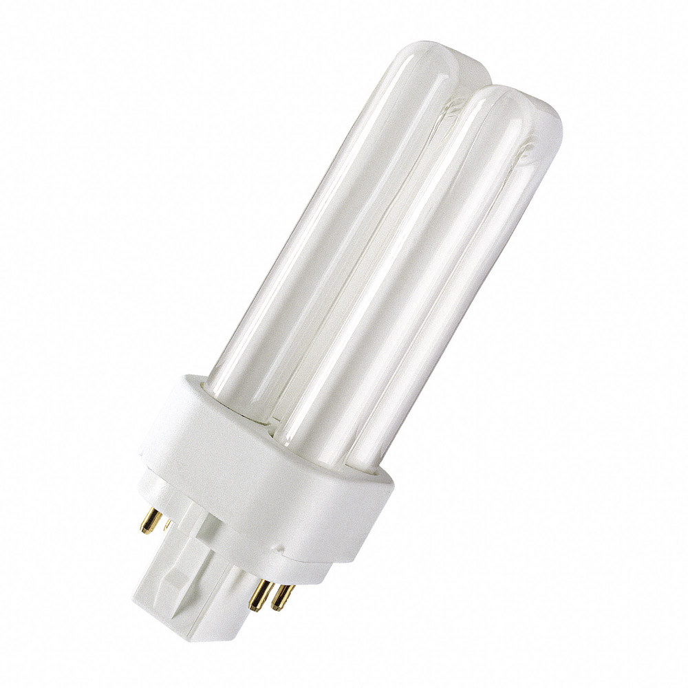 Ampoule fluocompacte Dulux D/E 26W 840 pour ballast électronique, Osram