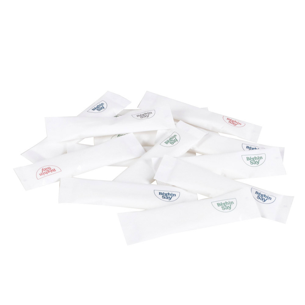 1 boite de 750 bûchettes sucre (4g)