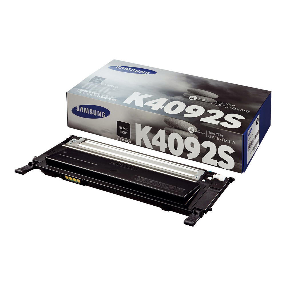 Toner Samsung CLT-K4092S noir pour imprimantes laser