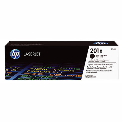 Toner HP 201 X noir pour imprimantes laser