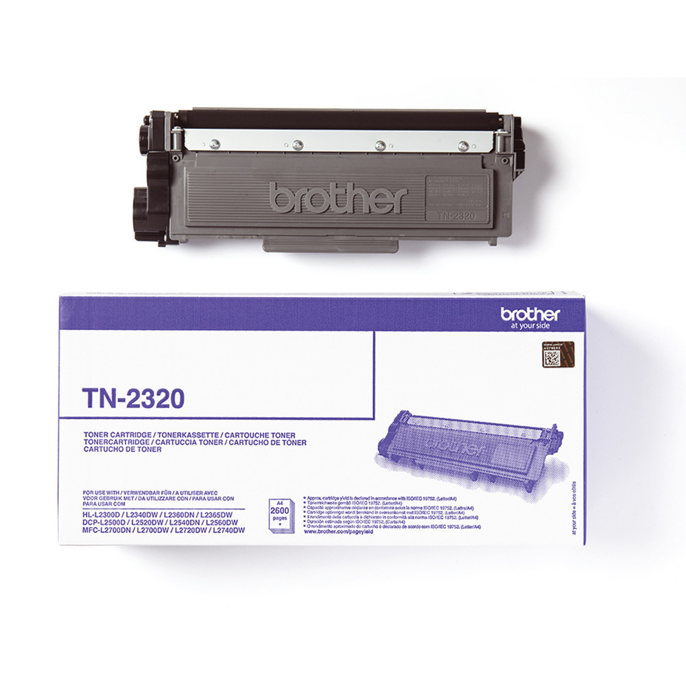 Toner Brother TN2320 noir pour imprimantes laser