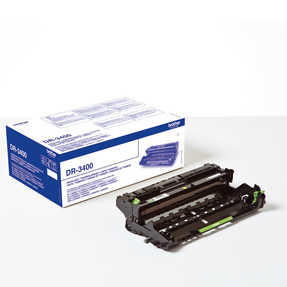 Tambour Brother TN3400 noir pour imprimantes laser