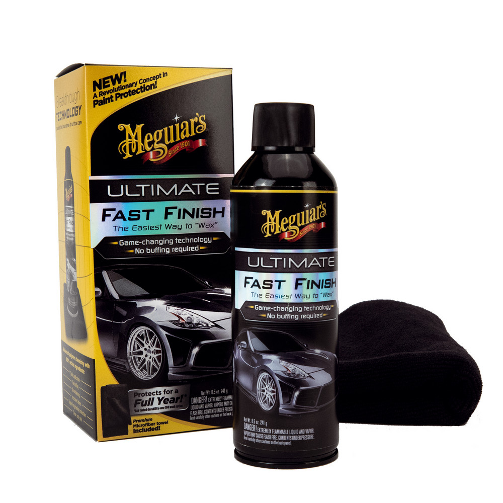 ULTIMATE FAST FINISH, protection peinture expresse Meguiar'S, aérosol de 291 ml