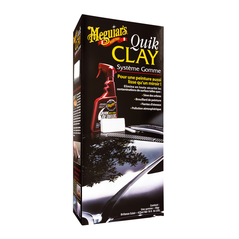 Quik Clay système gomme Meguiar'S, le pack