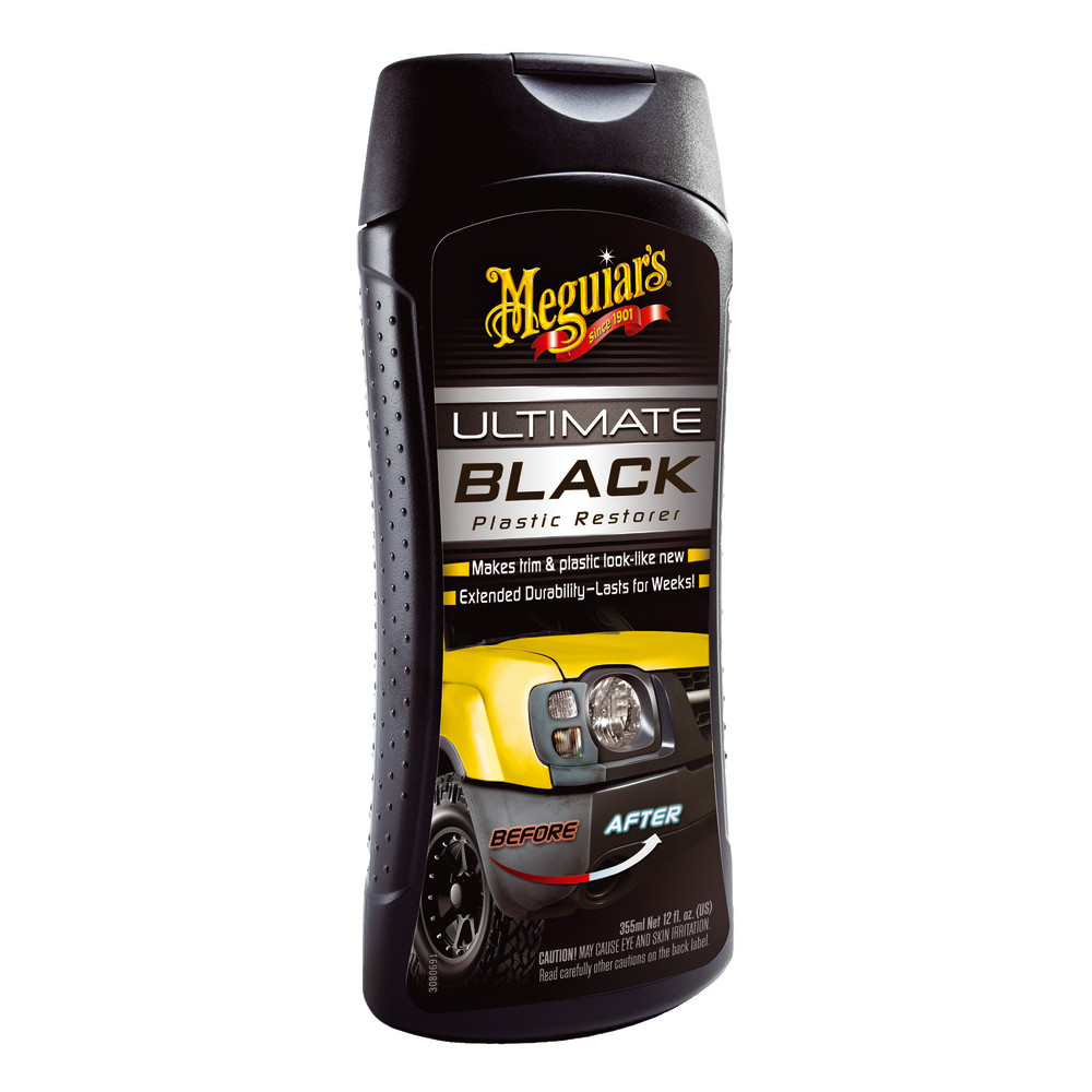 Renovateur plastiques extérieurs Ultimate Black Meguiar'S, flacon de 355 ml