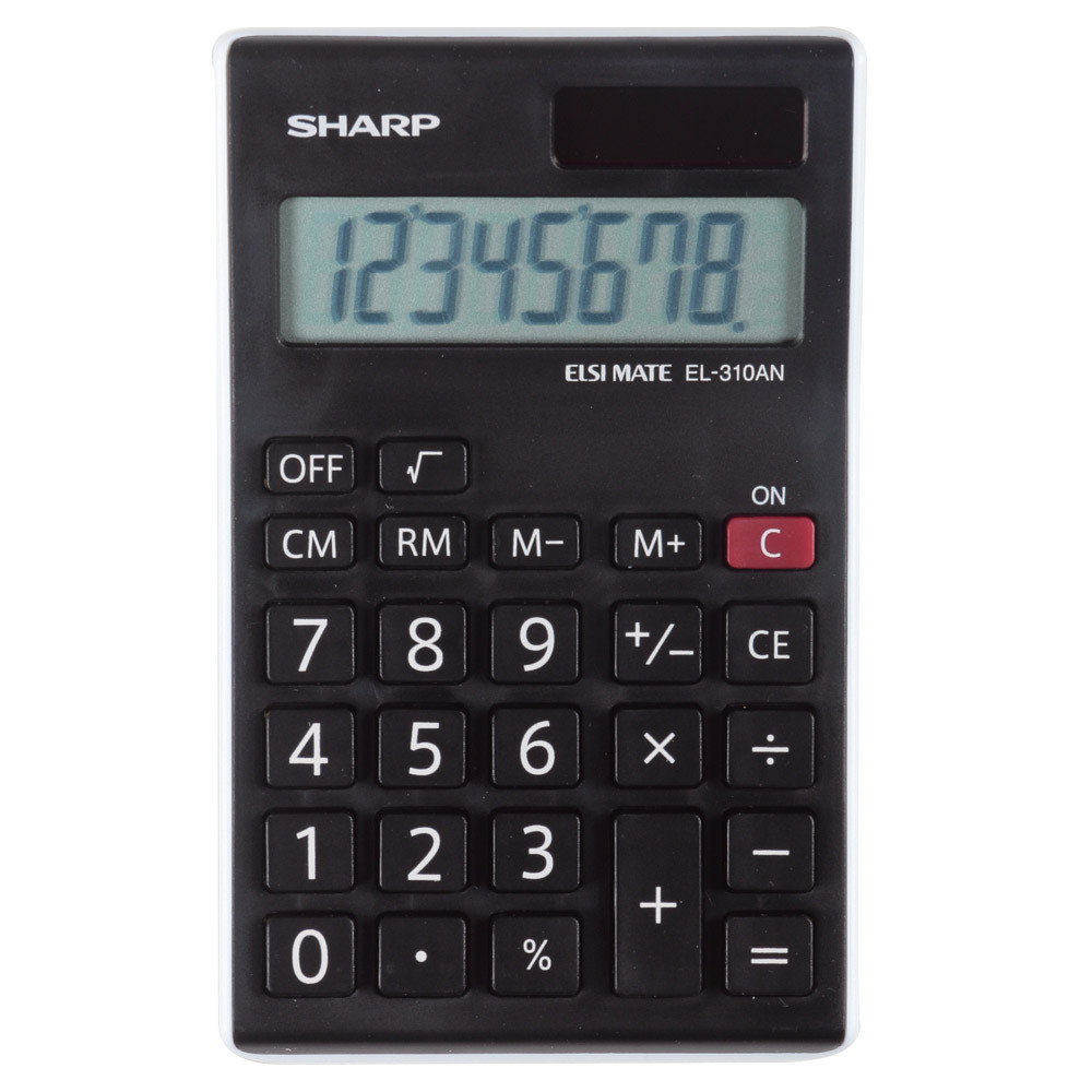 Calculatrice de bureau Sharp EL-310ANWH