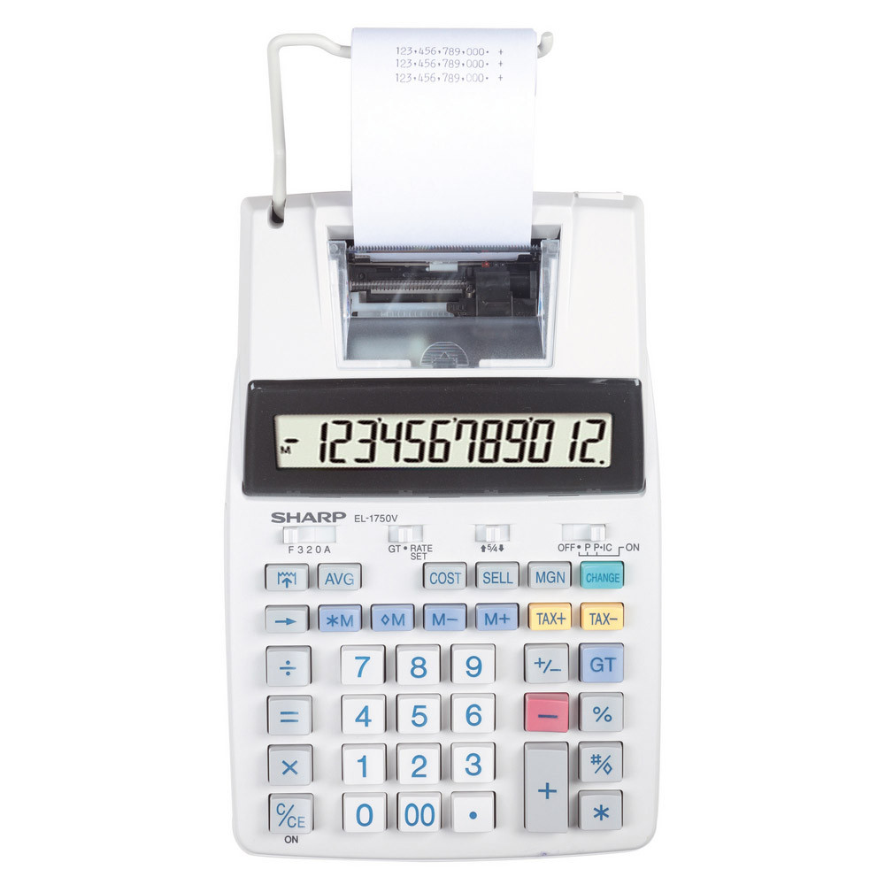 Calculatrice imprimante Sharp EL 1750V