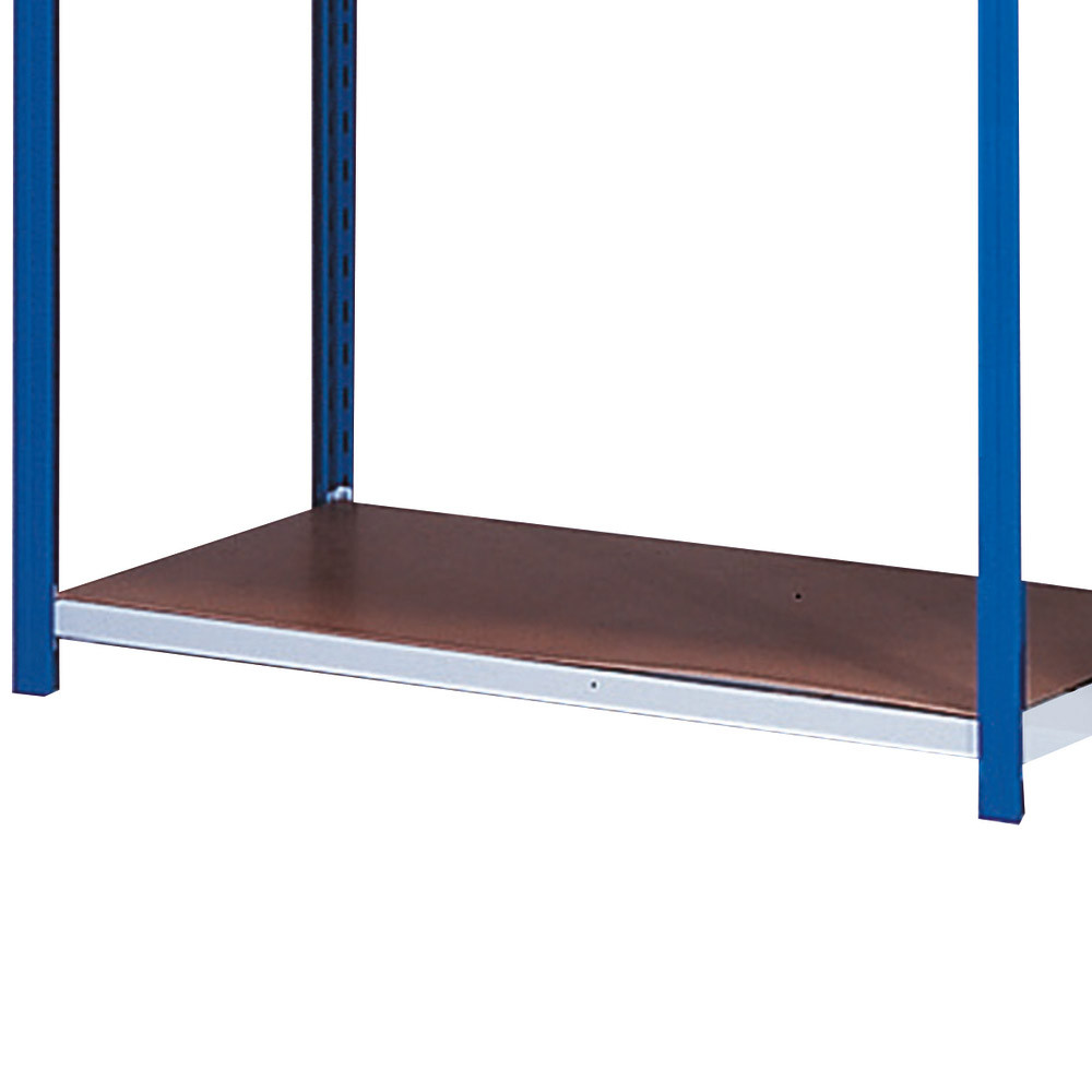 Lot de 5 plateaux isobois pour rayonnage Prospace, Largeur 124 cm Profondeur 50 cm