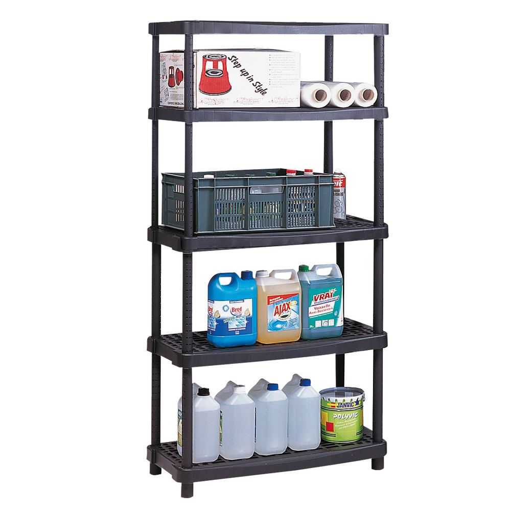 Rayonnages Optimum imputrescible Profondeur 45 cm Largeur 93 cm Hauteur 188 cm