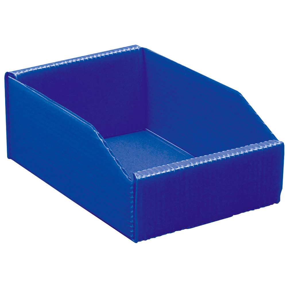 25 Bacs pliables polypro 1 Litre bleu