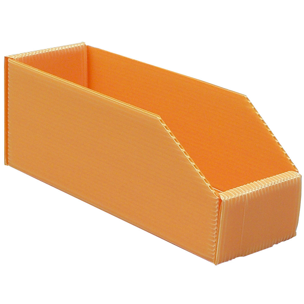 25 Bacs pliables polypro 2L orange