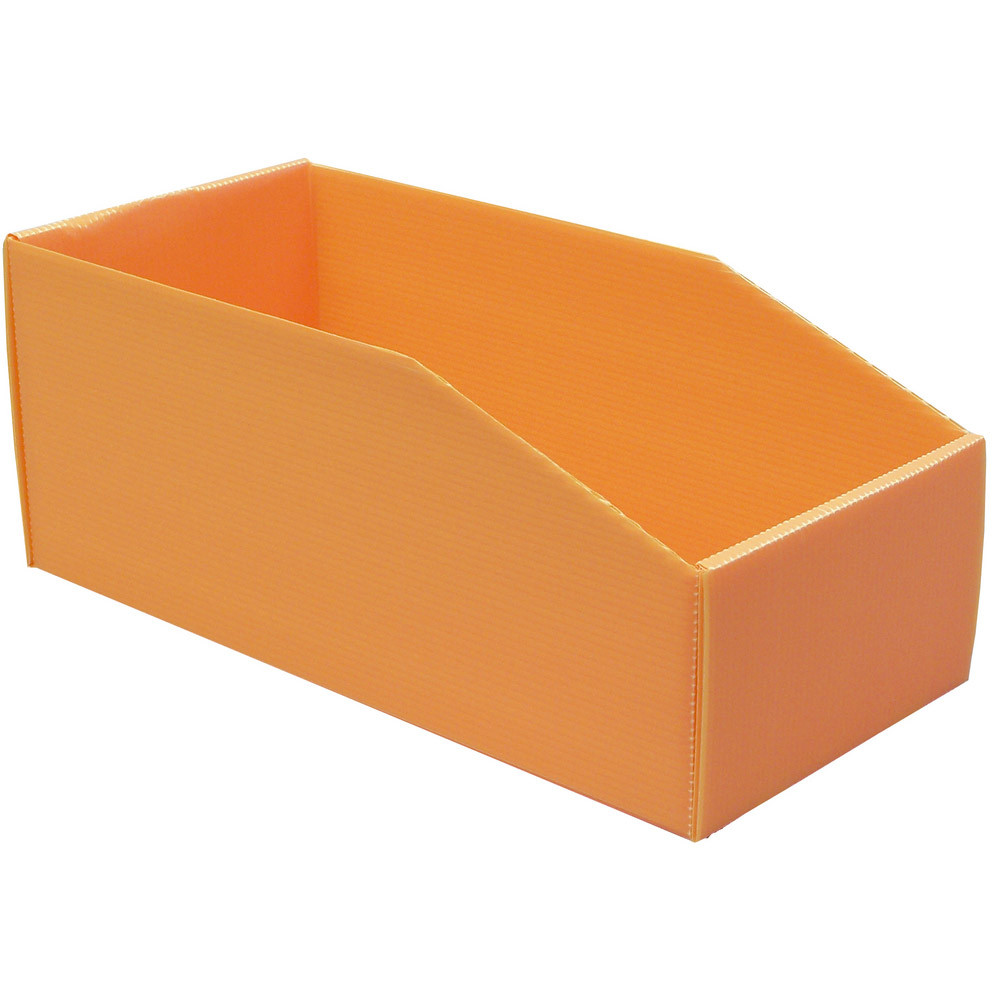 25 Bacs pliables polypro 9L Orange