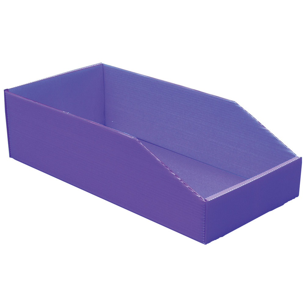 25 Bacs pliables polypro 6L Bleu