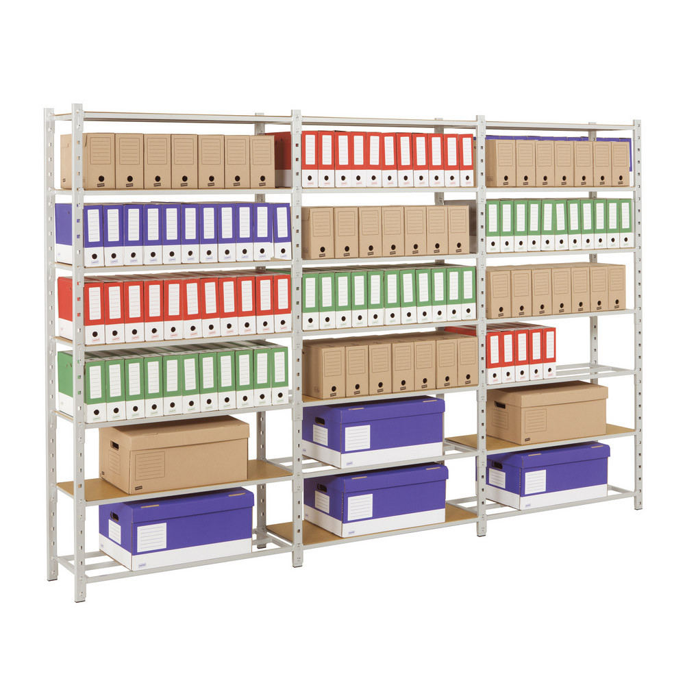 Rayonnage Archives – H.200 x L.125 x P.36.6cm – Elément suivant