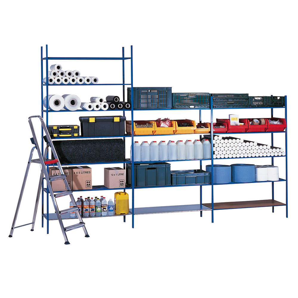 Rayonnage évolutif Record Largeur 400 cm Profondeur 50 cm