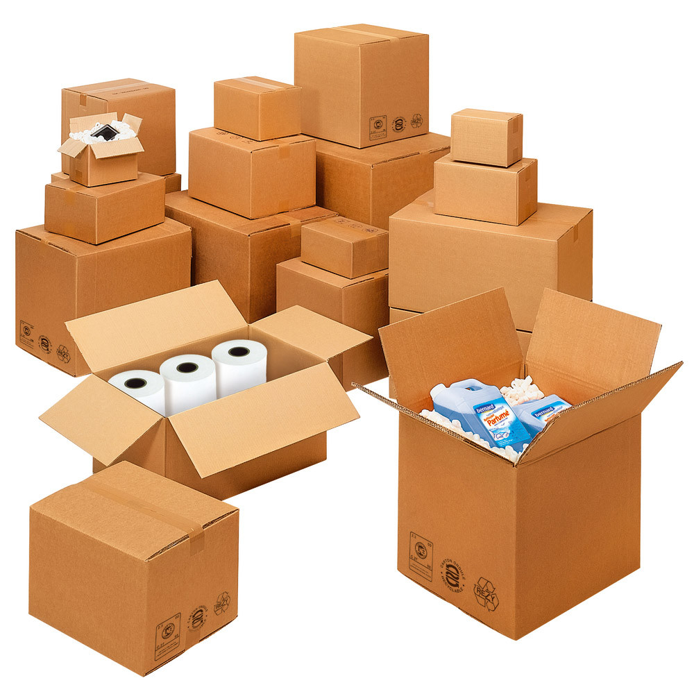 Cartons double Cannelures 392x292x390