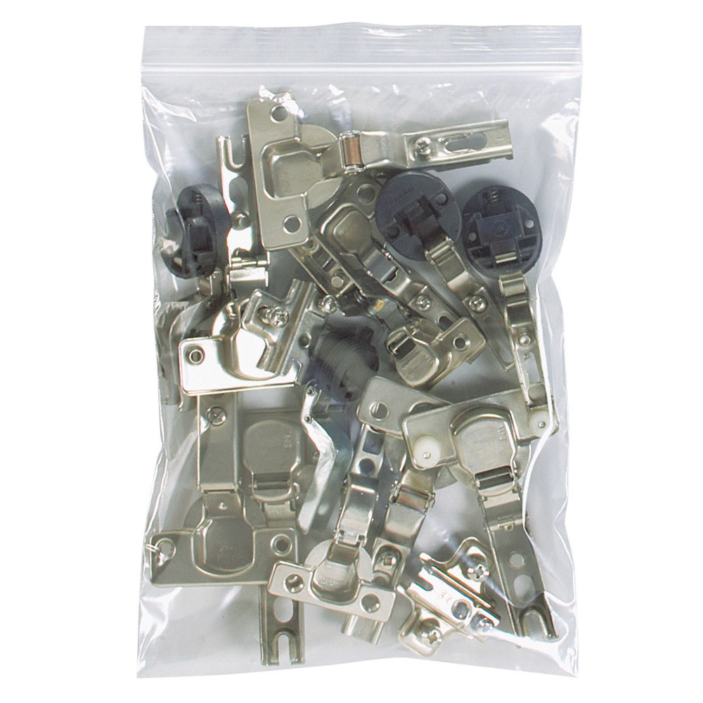 1000 sachets à fermeture zip épaisseur 50 microns, 23 X 32 cm