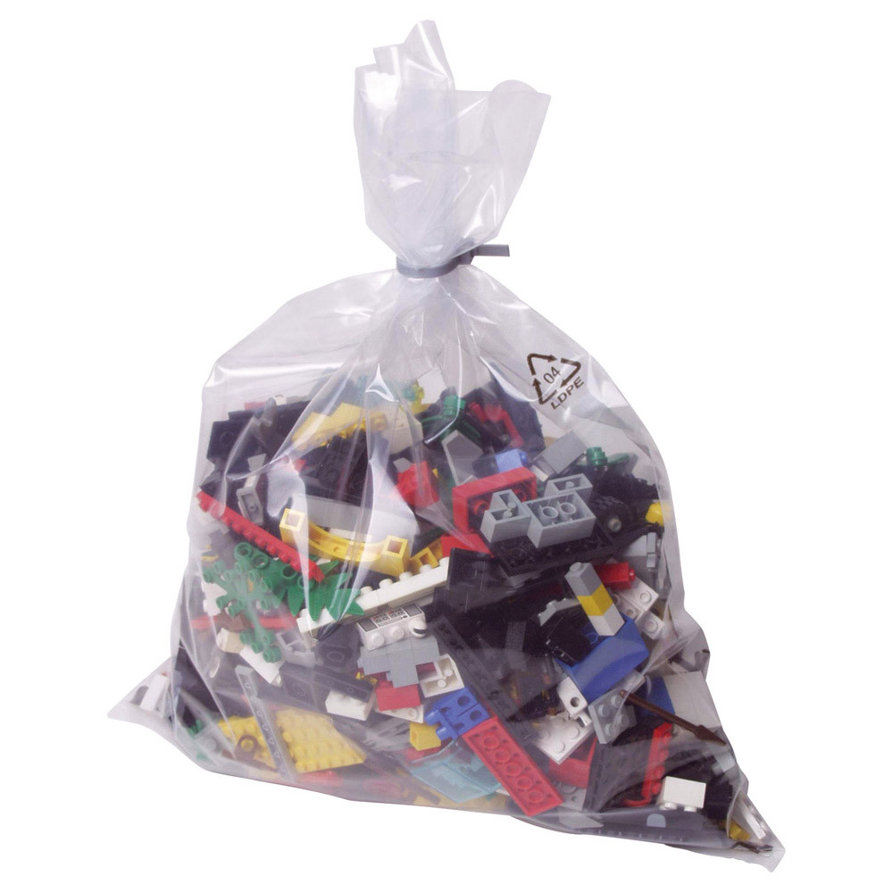 1000 sachets plastique multi-usages 50 microns, 30 x 50 cm