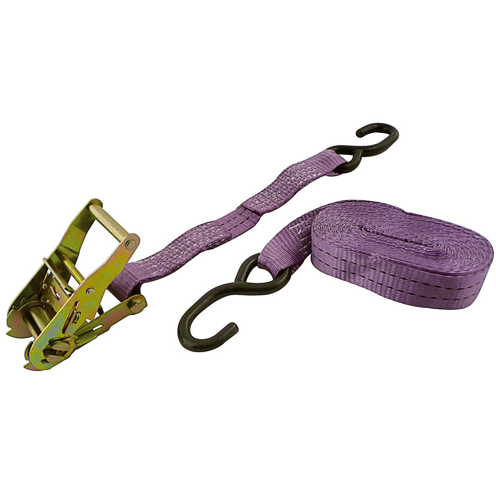 Sangle 6m x 35 mm à cliquet avec 2 crochets 1200 kg