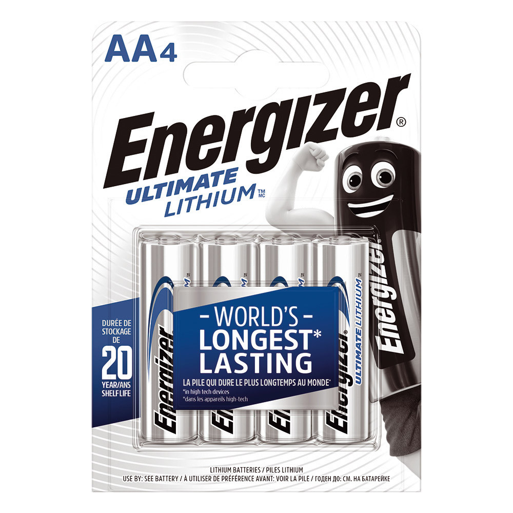 4 Piles Energizer Ultimate Lithium AA