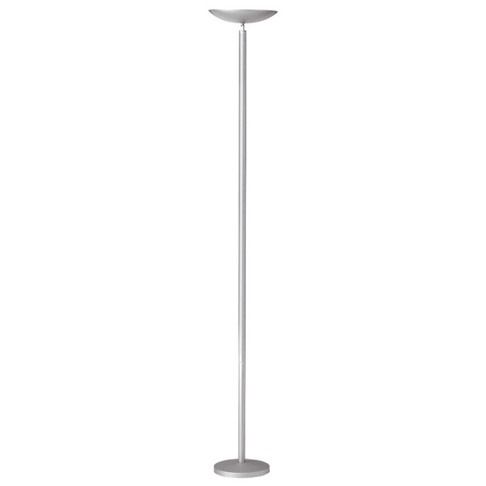 Lampadaire LED Primo gris métal