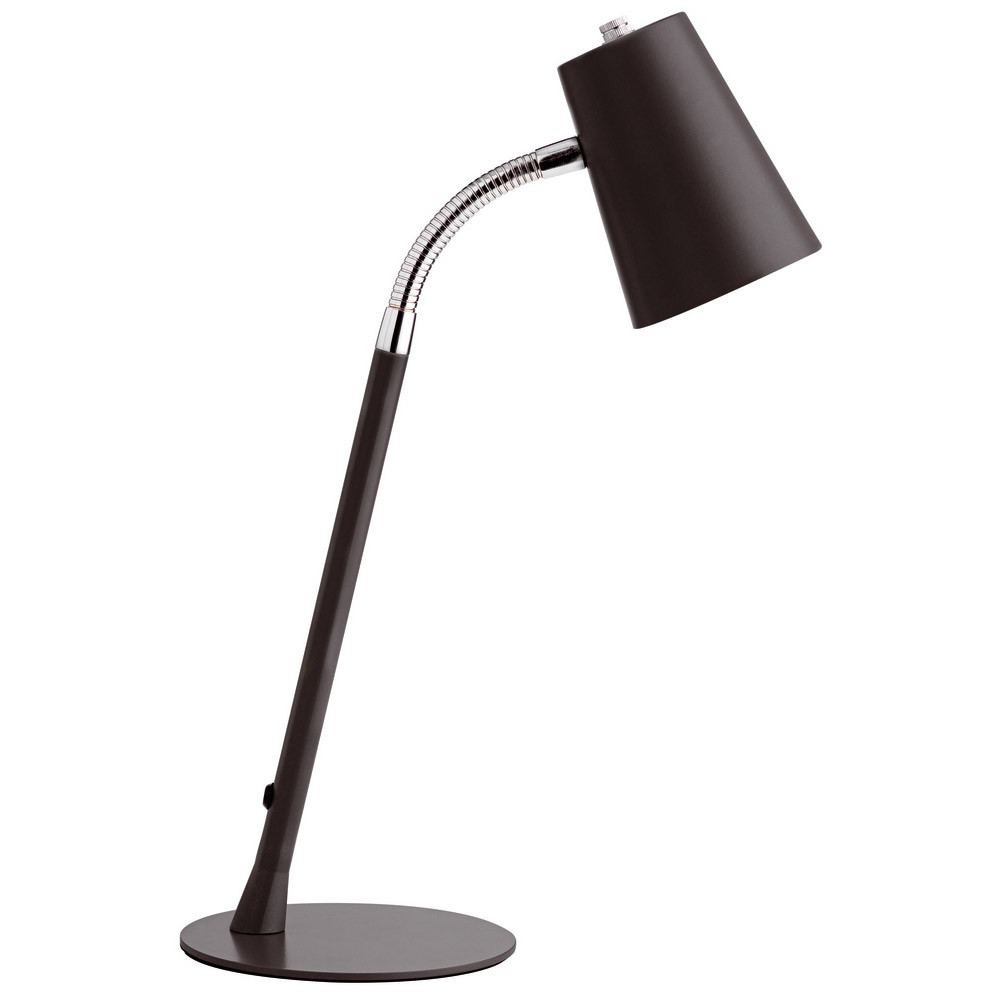 Lampe de bureau à Led Flexio 2 noire