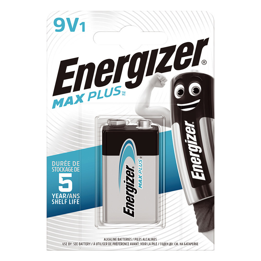 Pile Energizer Max Plus 9V