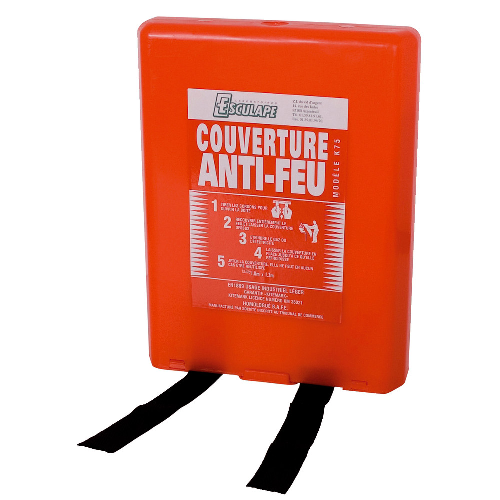 Couverture anti-feu Esculape 120 x 180 cm