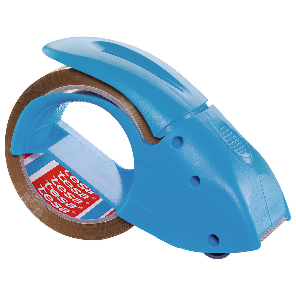 Dérouleur adhésif PACK 'N' GO Tesa coloris bleu