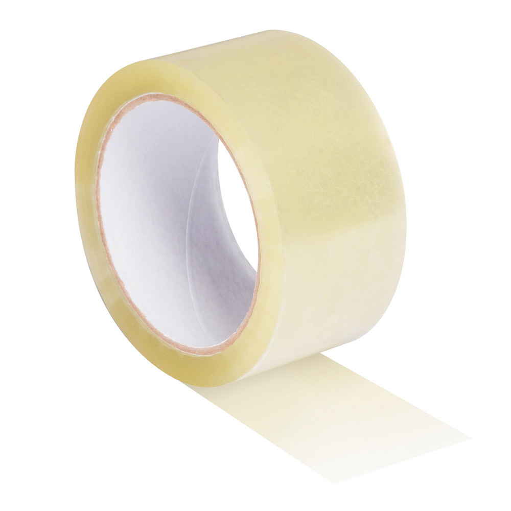 6 rubans adhésifs polypropylène 1er prix Transparent 48mm x 66m