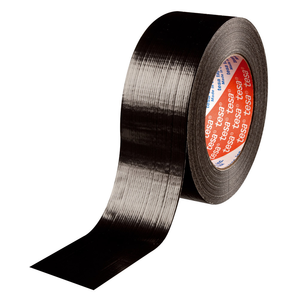 1 rouleau adhésif de réparation Extra Power professionnel Tesa 48 mm x 50 m noir