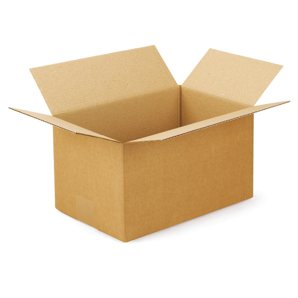 Caisse carton brune simple cannelure RAJA 30x20x17 cm