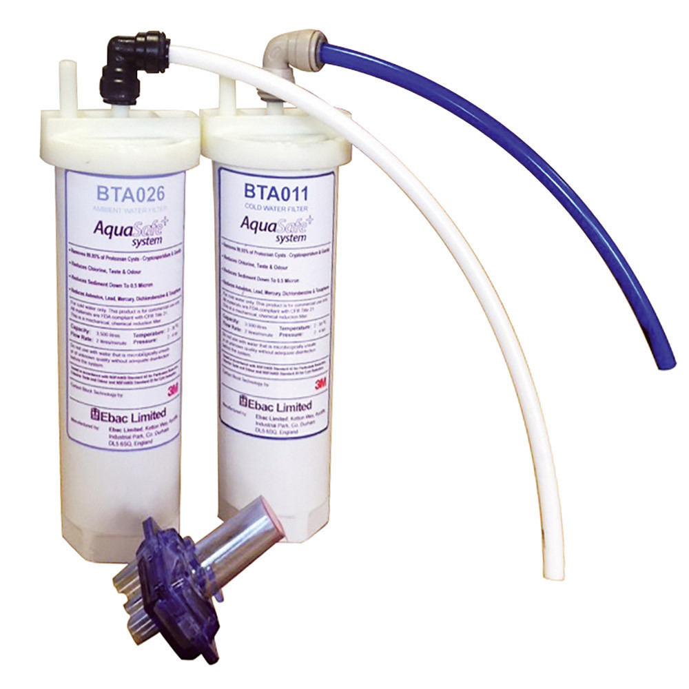 Filtres pour fontaine réseau Ebac Fleet, lot de 2