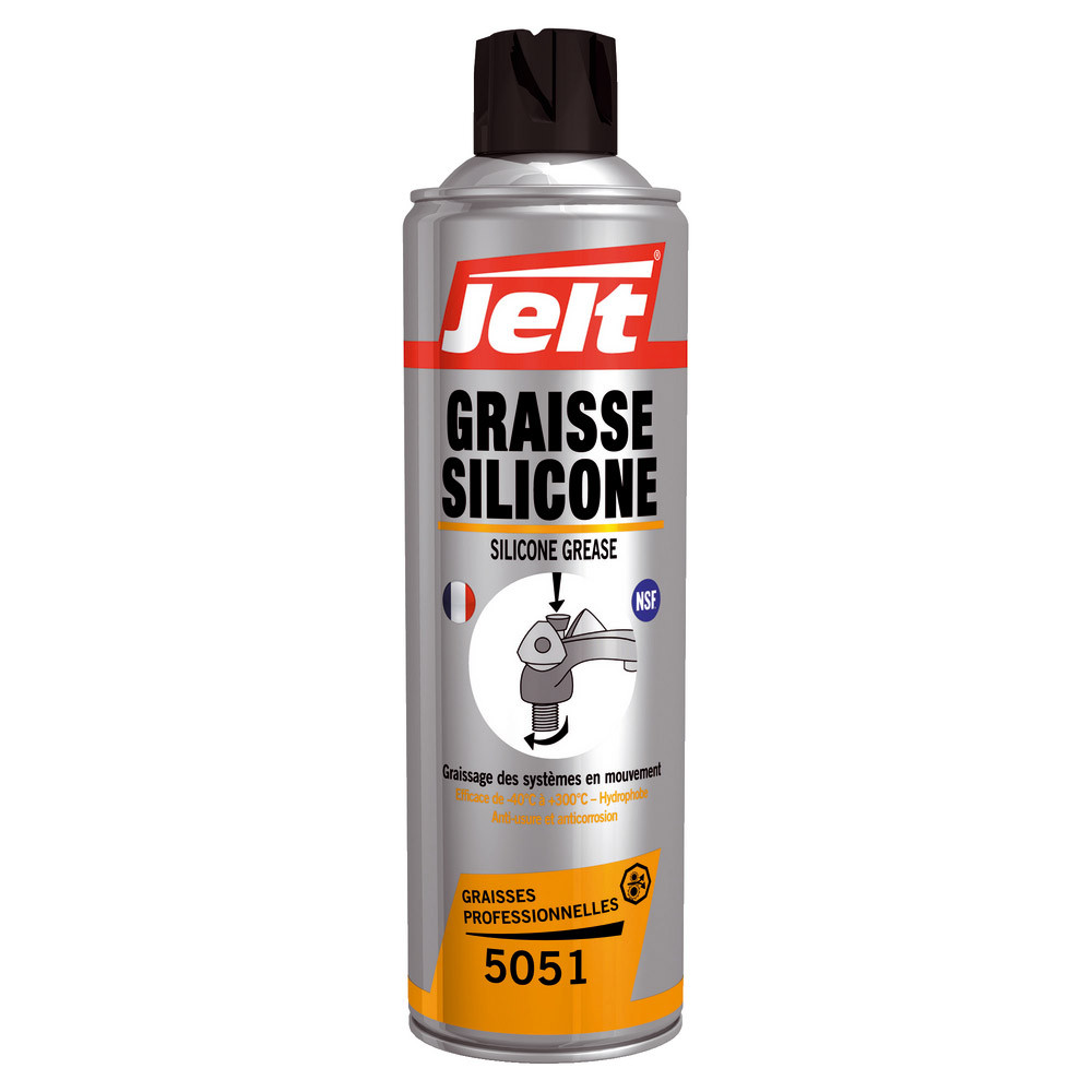 Lubrifiant graisse silicone Jelt 650 ml