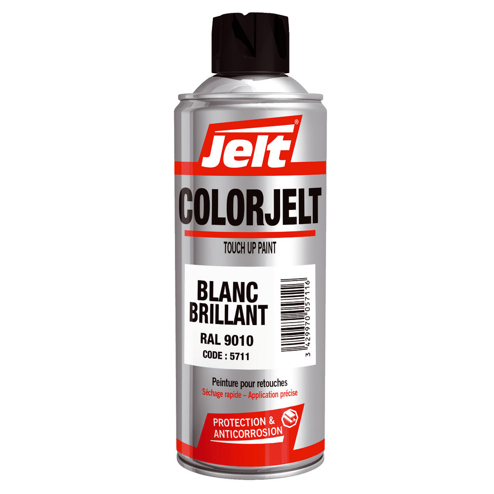 Peinture brillante Colorjelt blanche Jelt 520 ml