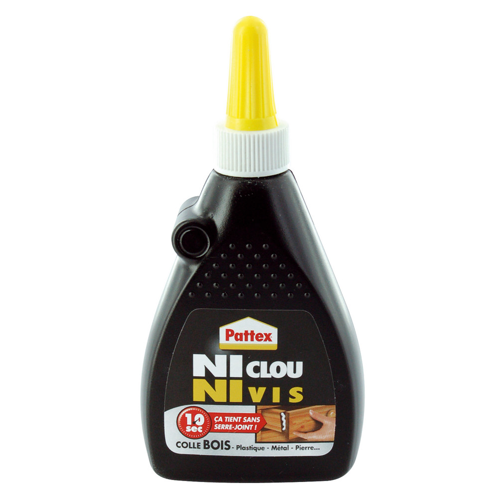 Colle bois ni clou ni vis Pattex, flacon de 100 g