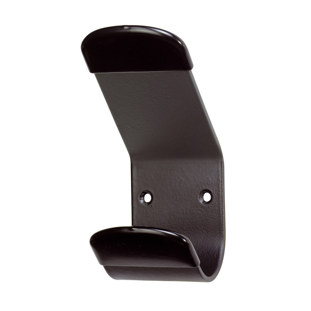 Bi-patère Primo métal noire