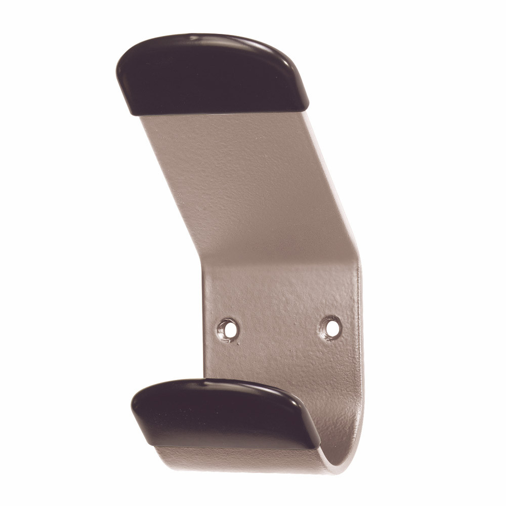 Bi-patère Primo métal grise