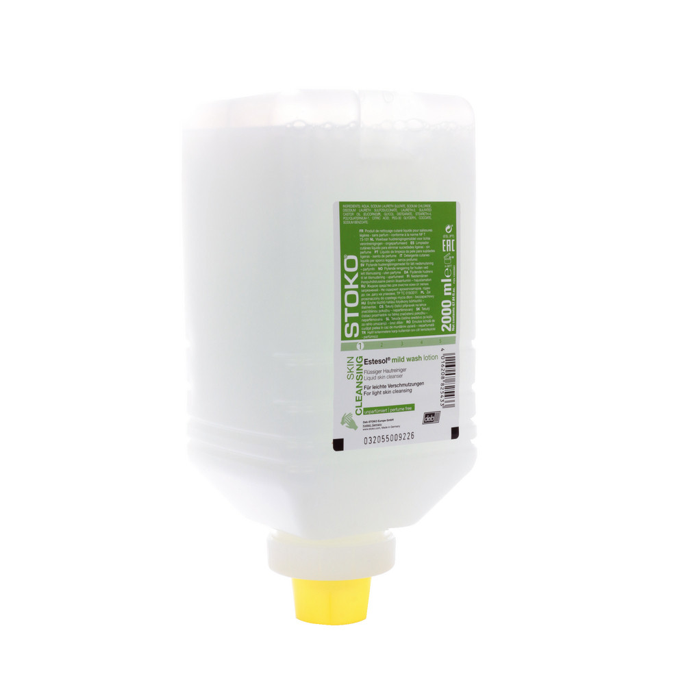 Savon Estesol Mild Wash, 6 cartouches de 2 L