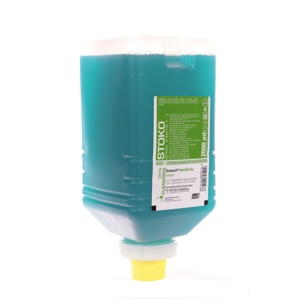 Gel douche Estesol Hair & Body, flacon de 2 L