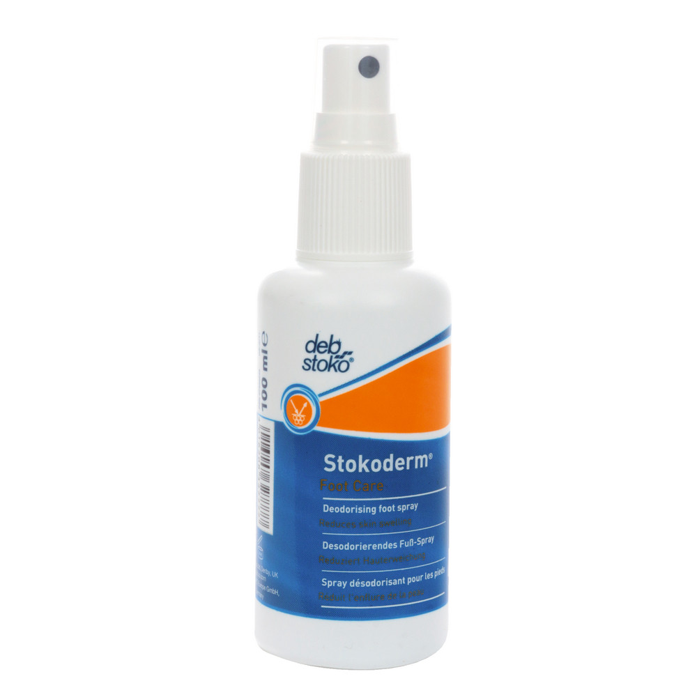 Spray pieds et chaussures Stokoderm Foot Care, spray de 100 ml