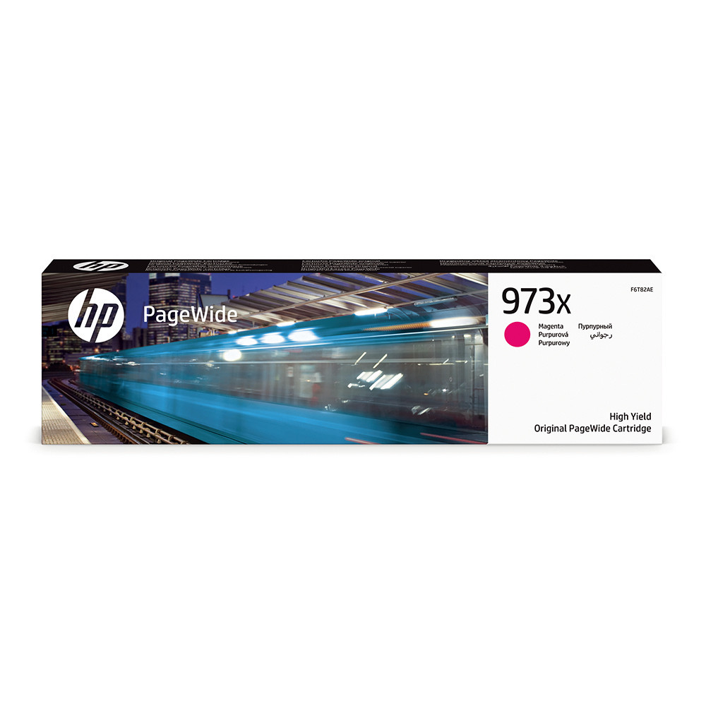 Cartouche encre HP 973X PageWide magenta pour imprimante jet d'encre