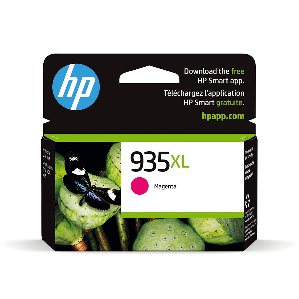 Cartouche encre HP 935 XL Officejet magenta pour imprimante jet d'encre