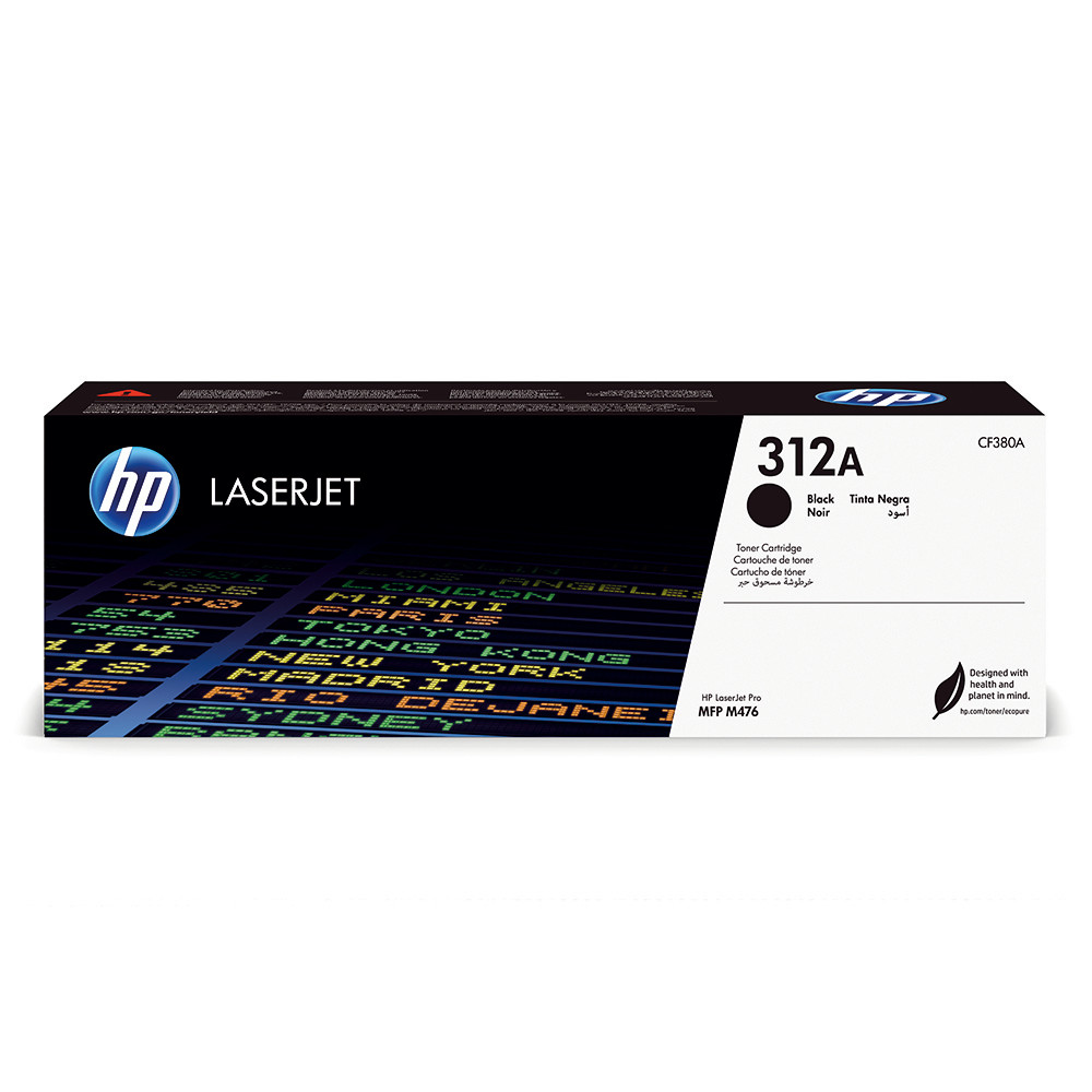 Cartouche toner HP 312A noir pour imprimante laser