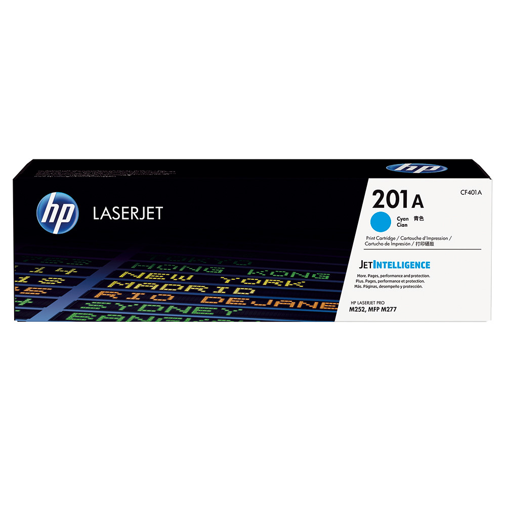 Cartouche toner HP 201A cyan pour imprimante laser